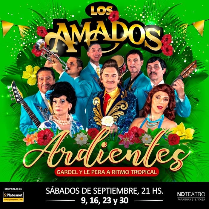 “Los Amados” a pura música se presentan en el ND Teatro