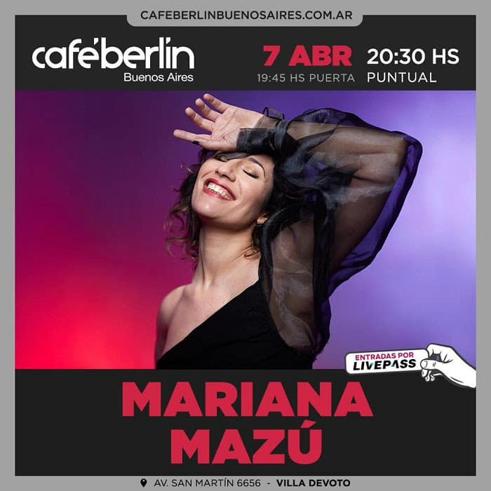 Mariana Mazú presenta “¿Y el fin del amor?”