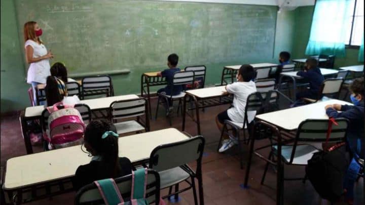 Clases presenciales a tiempo completo desde el miércoles