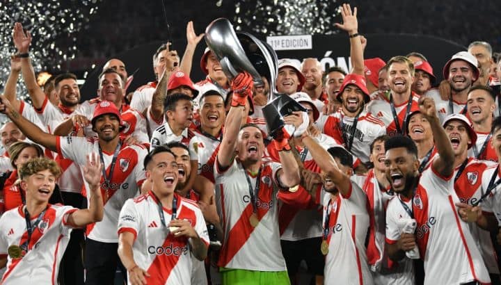 River le ganó a Estudiantes y es el campeón de la Supercopa Argentina