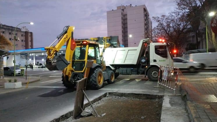 Cortan nuevamente un tramo de calle Brown: Los cambios en el transporte