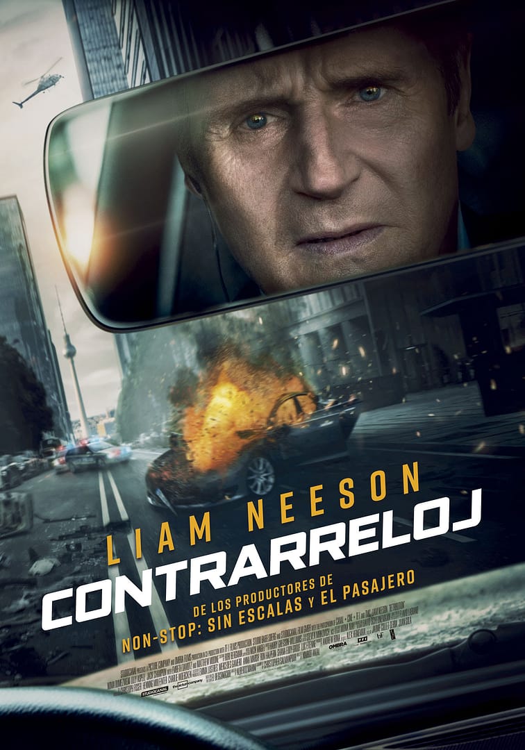 “Contrarreloj” La nueva película de Liam Neeson revela poster y tráiler