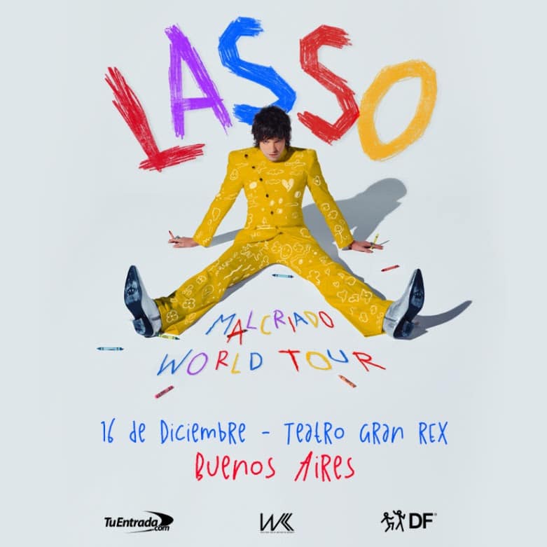 Lasso regresa a Argentina con su “Malcriado World Tour”