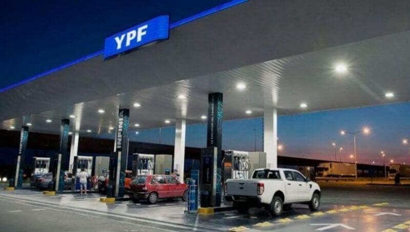 YPF aumentó los combustibles un 9 por ciento
