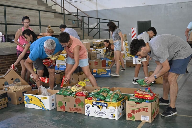 Puntos para enviar donaciones en la ciudad