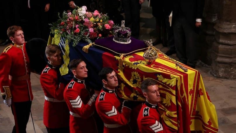 Terminó el funeral de la reina Isabel II en la Abadía de Westminster
