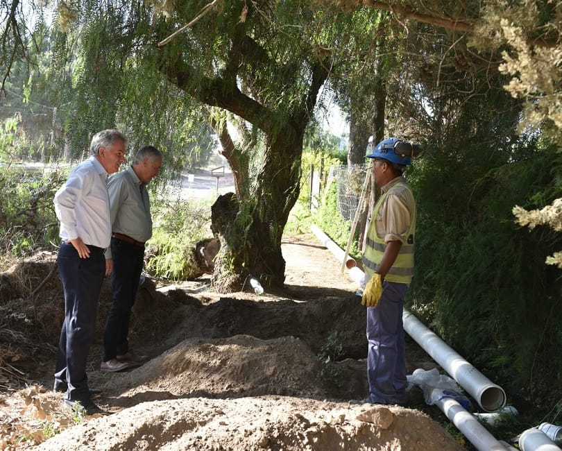 Avanzan obras de cloacas y agua potable en el barrio San Miguel