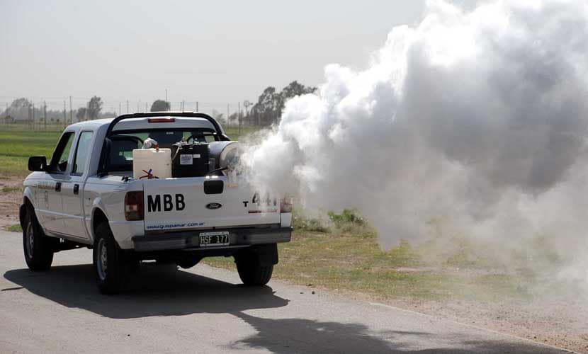 Cronograma de fumigación de la próxima semana