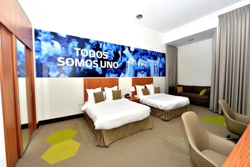 Harán un pequeño museo en la habitación donde durmió Messi en Qatar