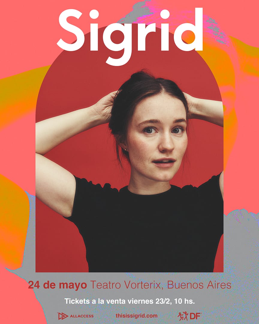 SIGRID confirma su primer show en Argentina