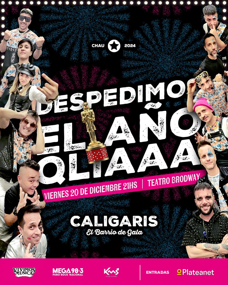 LOS CALIGARIS DESPIDEN EL AÑO CON UNA GRAN FIESTA EN BUENOS AIRES