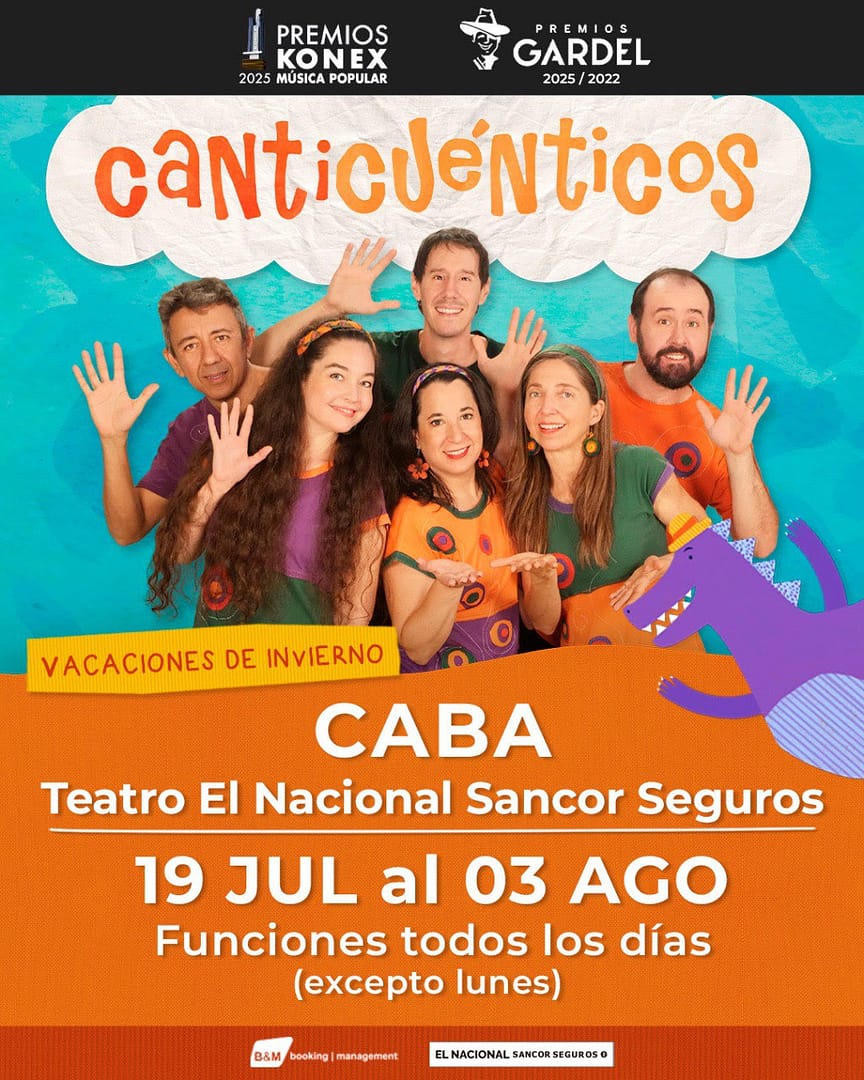 Desde Santa Fe y para disfrutar en estas vacaciones de invierno llega “Canticuénticos” a Capital Federal
