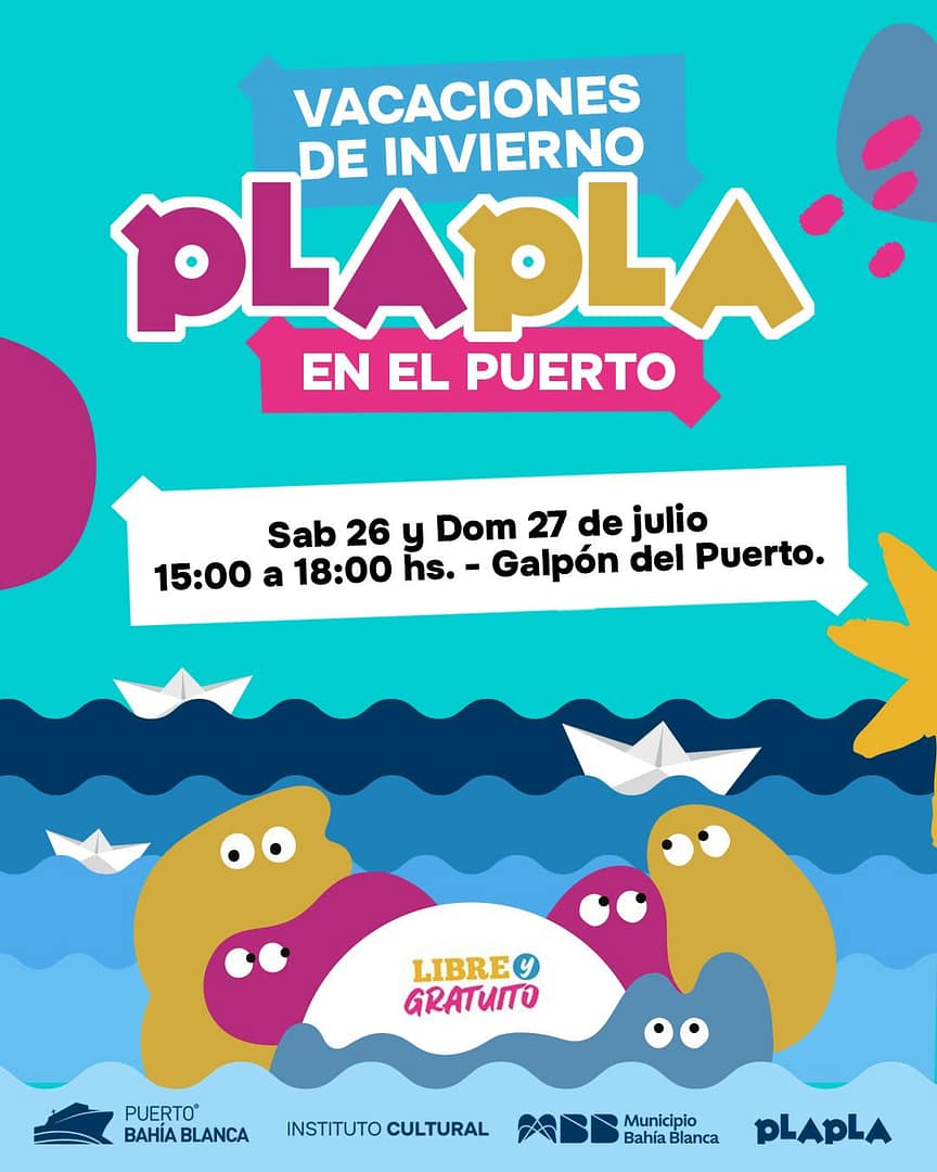 VIVI LAS VACACIONES DE INVIERNO EN EL PUERTO DE BAHÍA BLANCA