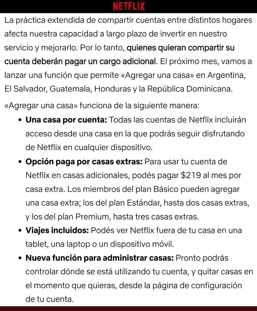 Chau Netflix: La tendencia que expresa bronca por un cambio de reglas