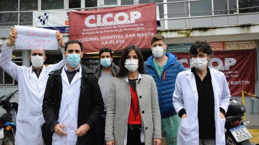 Trabajadores de Cicop hacen un paro por el aumento salarial