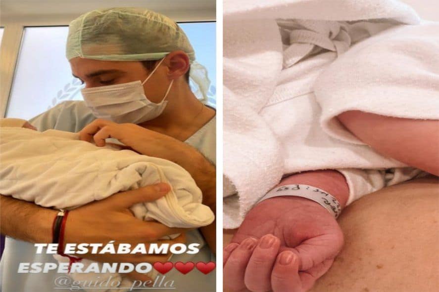 Nació la hija de Stephanie Demner y Guido Pella