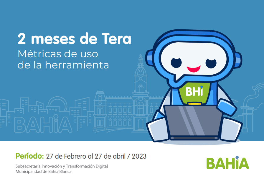 Tera: en los primeros dos meses el chatbot del Municipio registró más de 23.700 interacciones