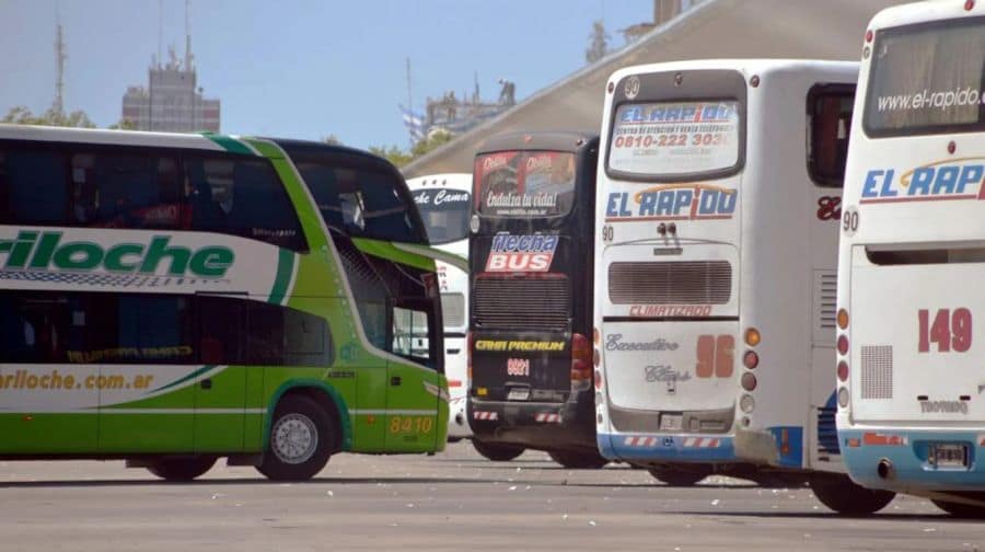 La UTA anunció un paro nacional de 72 horas de micros de larga distancia desde este viernes