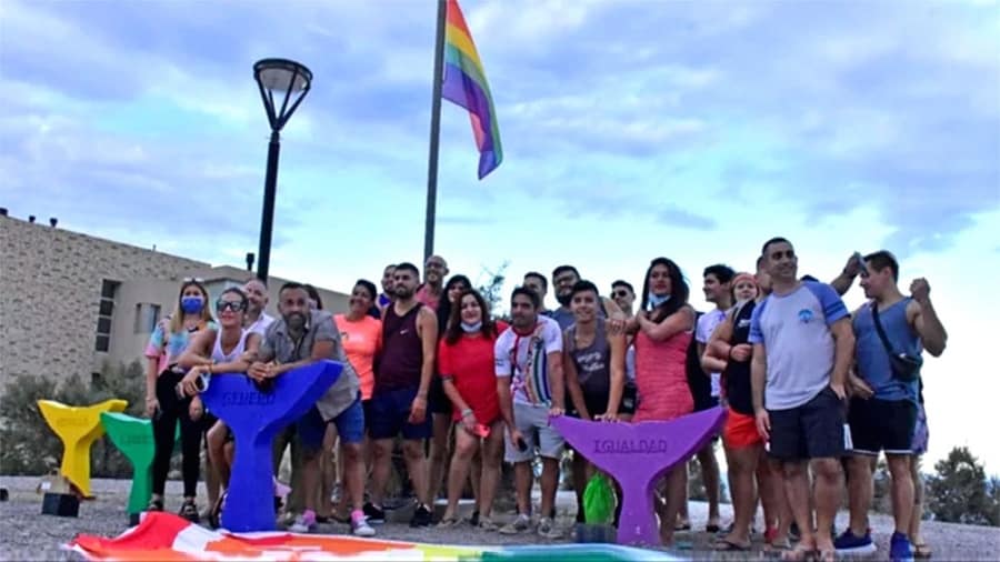 Comenzaron los juegos nacionales de playa LGBT+ 2022 en Puerto Madryn