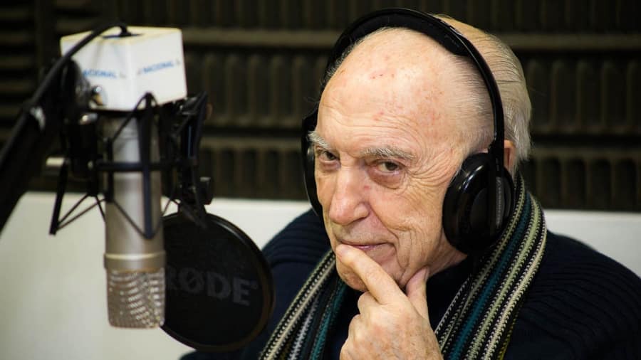 A los 90 años, murió el locutor Cacho Fontana