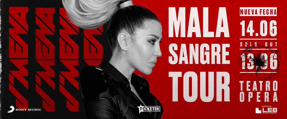 JMENA INICIA SU TOUR “MALA SANGRE” PRESENTANDO NUEVO ÁLBUM