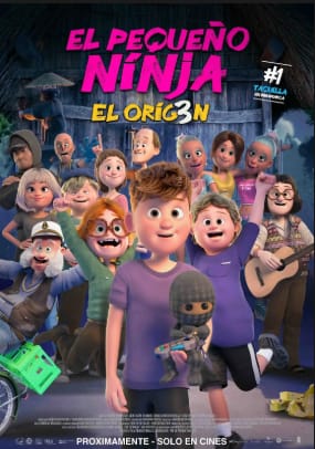 LLEGA A CINES “EL PEQUEÑO NINJA: EL ORIGEN”